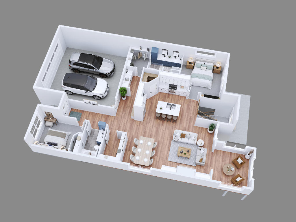 Carlson Ridge Walkout Home Renderings | Southwind Builders
